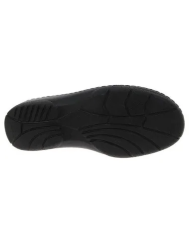 Mocassins orthopédiques Chut Magik noir vue de dessous Podowell PODOWELL