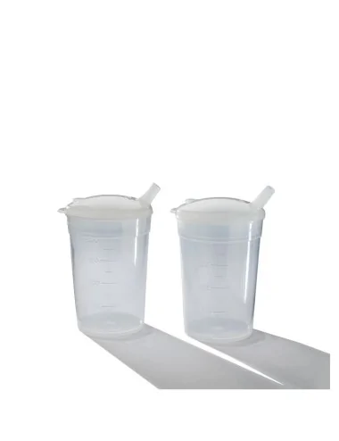 Lot 2 verres plastiques Eco