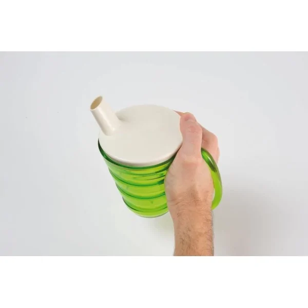 Tasse ergo verte avec couvercle