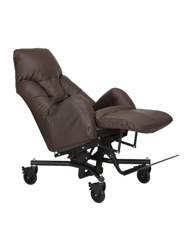 Fauteuil VHP Liberty électrique PVC/PU cacao INNOV'SA