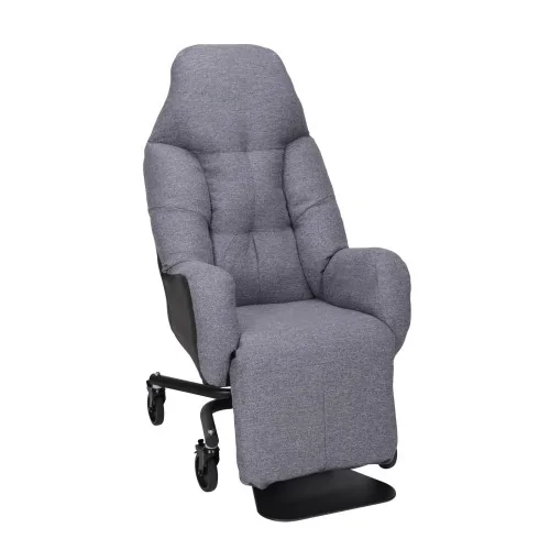 Fauteuil VHP Liberty manuel tissu chiné gris INNOV'SA