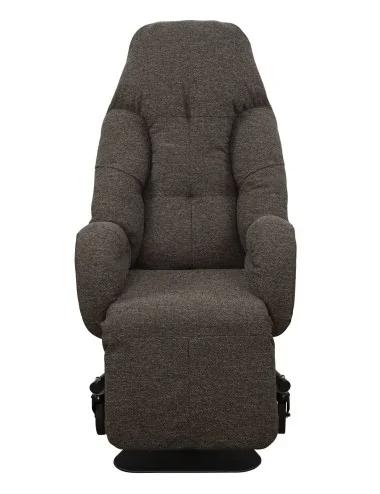 Fauteuil VHP Liberty manuel tissu chiné marron INNOV'SA