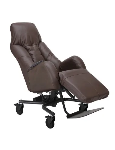 Fauteuil VHP Liberty manuel PVC/PU Cacao INNOV'SA