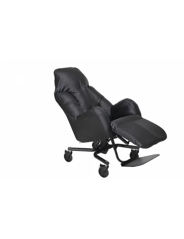 Fauteuil VHP Liberty manuel PVC/PU Ebène INNOV'SA