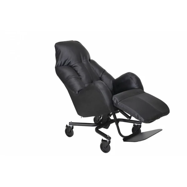 Fauteuil VHP Liberty manuel PVC/PU Ebène INNOV'SA