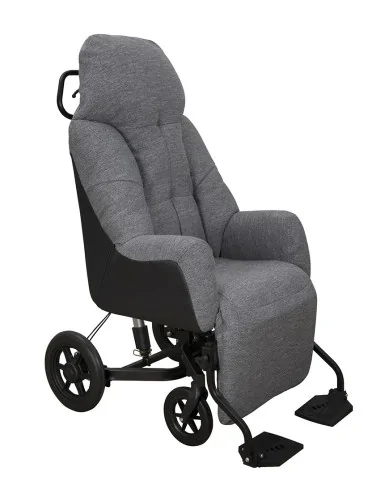 Fauteuil VHP Evasion Manuel Tissu chiné gris INNOV'SA