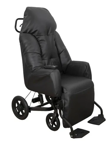 Fauteuil VHP Evasion Manuel PVC/PU Ebène INNOV'SA