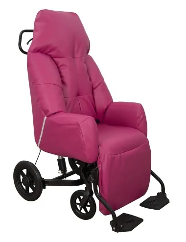 Fauteuil VHP Evasion Manuel PVC/PU Framboise INNOV'SA