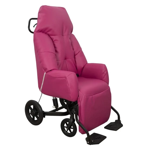 Fauteuil VHP Evasion Manuel PVC/PU Framboise INNOV'SA