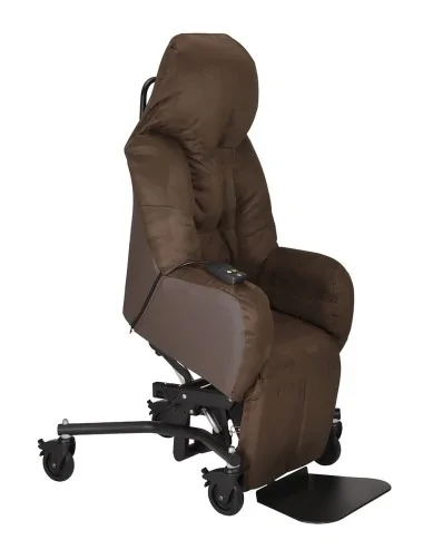 Fauteuil VHP Starlev'II électrique Velours choco édition INNOV'SA