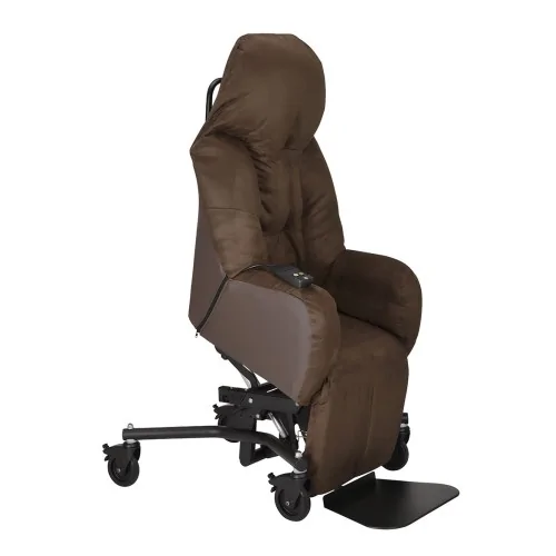 Fauteuil VHP Starlev'II électrique Velours choco édition INNOV'SA