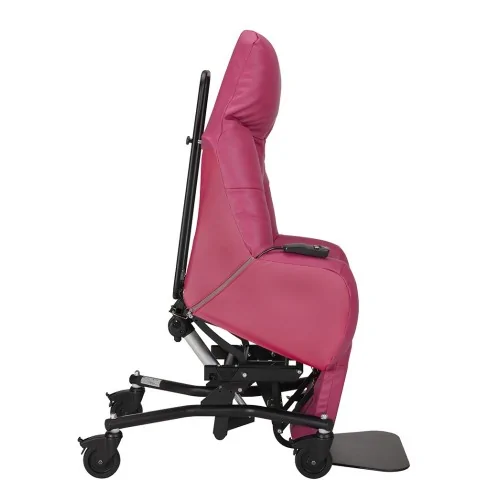 Fauteuil VHP Starlev'II électrique PVC/PU Framboise INNOV'SA