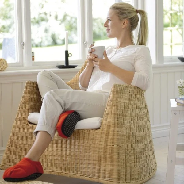 Chaussons LINUM RELAX COMFORT Senteur lavande SISSEL