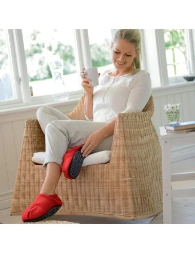 Chaussons LINUM RELAX COMFORT Senteur lavande SISSEL