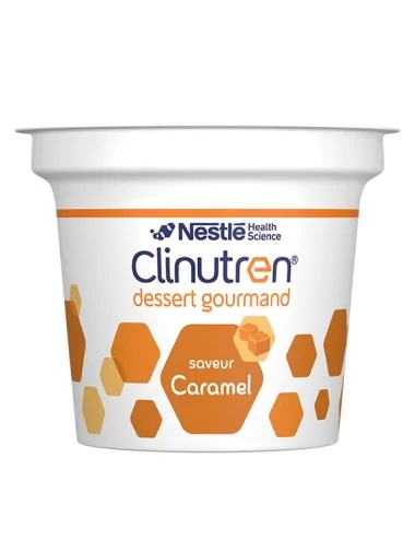 Clinutren dessert gourmand-complément nutritionnel caramel NESTLE