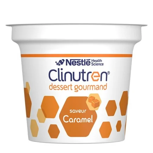 Clinutren dessert gourmand-complément nutritionnel caramel NESTLE