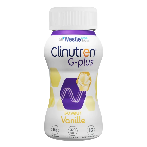 Clinutren boisson G plus sans lactose vanille NESTLE