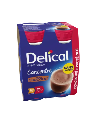 Delical boisson concentrée HP HC chocolat LACTALIS