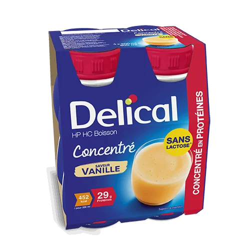 Delical boisson concentrée HP HC chocolat LACTALIS