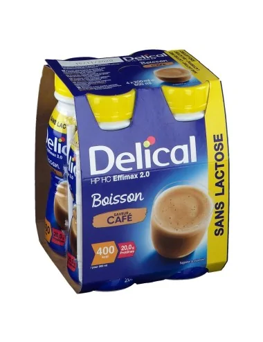 Delical boisson sans lactose Effimax 2.0 café LACTALIS