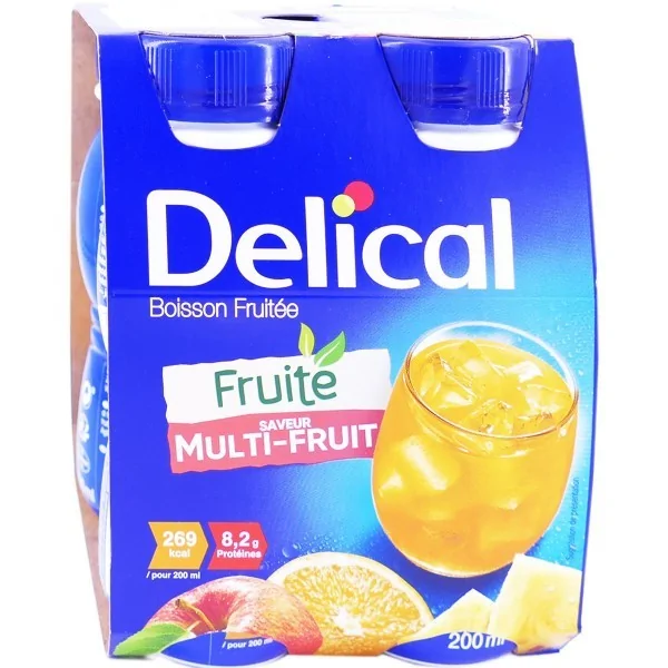 Delical boisson fruitée HC multifruits LACTALIS