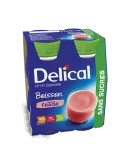 Delical boisson HP/HC sans sucres édulcorée fraise LACTALIS