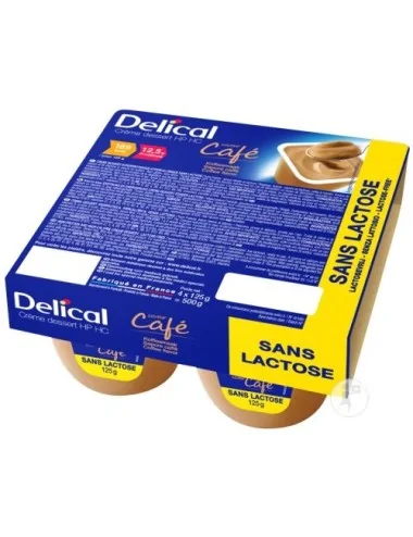 Delical HP/HC crème dessert sans lactose Abricot LACTALIS