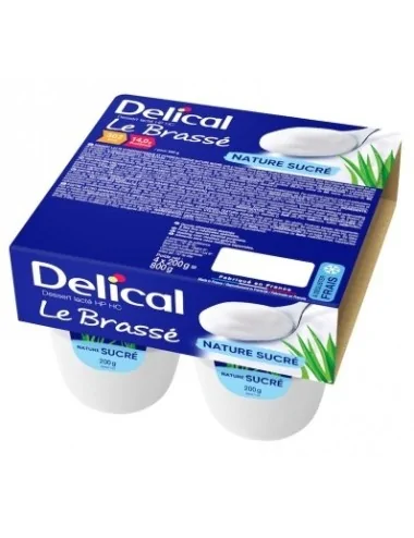 Delical le brassé HP/HC UC Nature sucré LACTALIS