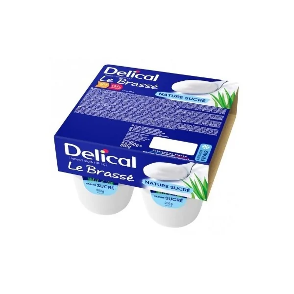 Delical le brassé HP/HC UC Nature sucré LACTALIS