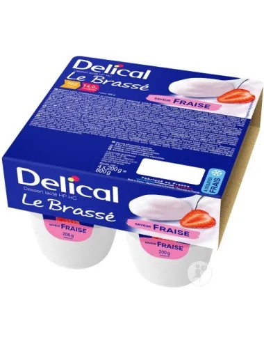 Delical le brassé HP/HC UC Fraise LACTALIS