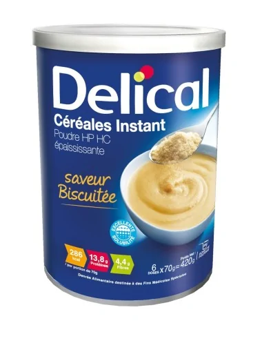 Delical céréales instant Biscuité LACTALIS