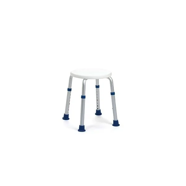 Tabouret de douche JINNY Blanc et Bleu VERMEIREN