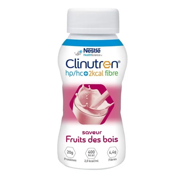 Clinutren boisson lactée HP/HC+ Fruits des bois NESTLE