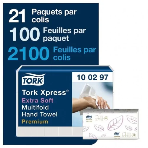 Essuie mains TORK Premium H2 - 100297