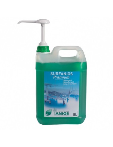 Surfanios Premium en bidon de 5L avec pompe doseuse - ATPM Services