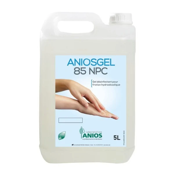 Gel hydroalcoolique ANIOSGEL 85 NPC bidon de 5 Litres