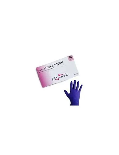 Gant d'examen EMILABO nitrile touch non poudré