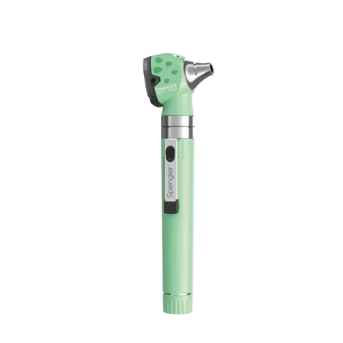 Otoscope pédiatrique Smartled 5500 fibre optique vert SPENGLER