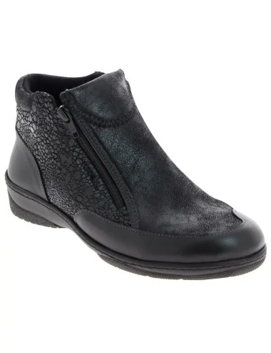 Chaussures orthopédiques bottines chut Marjorie Marron PODOWELL