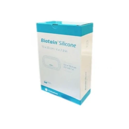 Biatain Adhésif Silicone 10 x20 cm COLOPLAST