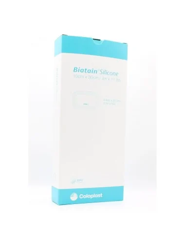 Biatain Adhésif Silicone 10 x 30 cm COLOPLAST