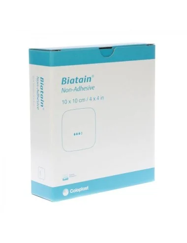 Biatain pansement non adhésive 10x10 cm COLOPLAST