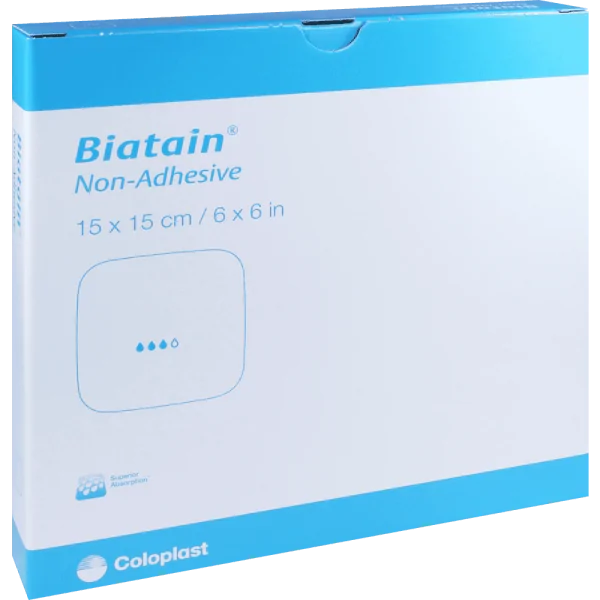 Biatain pansement non adhésive 15x15 cm COLOPLAST