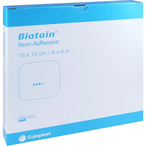 Biatain pansement non adhésive 15x15 cm COLOPLAST