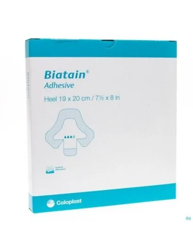 Biatain pansement adhésive talon 19 x 20 cm COLOPLAST