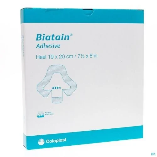 Biatain pansement adhésive talon 19 x 20 cm COLOPLAST