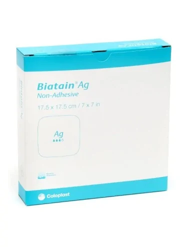 Biatain AG Non adhésive 17,5x17,5 cm COLOPLAST