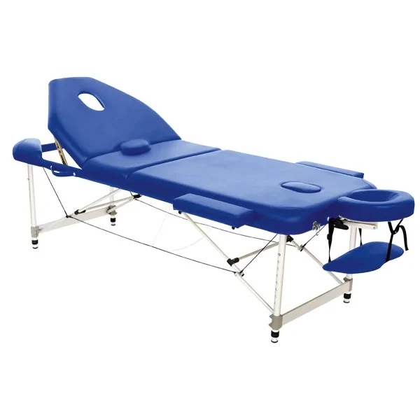 Table de massage pliante en Aluminium Motti bleu JOLETI