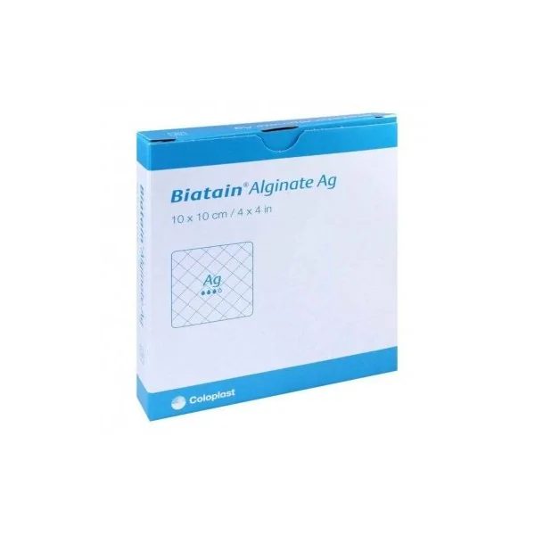 Biatain Alginate Ag 10x10 cm COLOPLAST