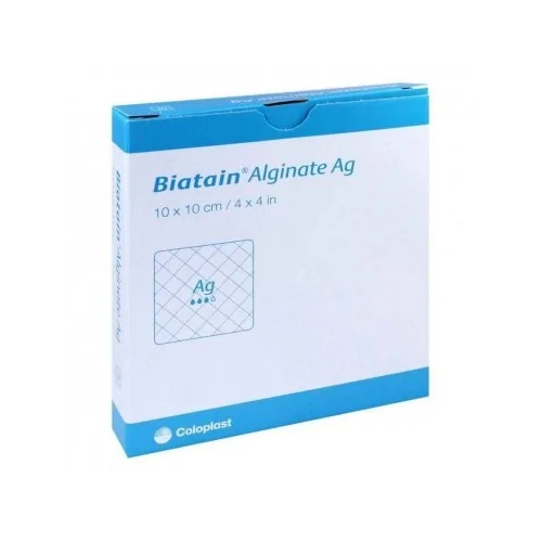 Biatain Alginate Ag 10x10 cm COLOPLAST